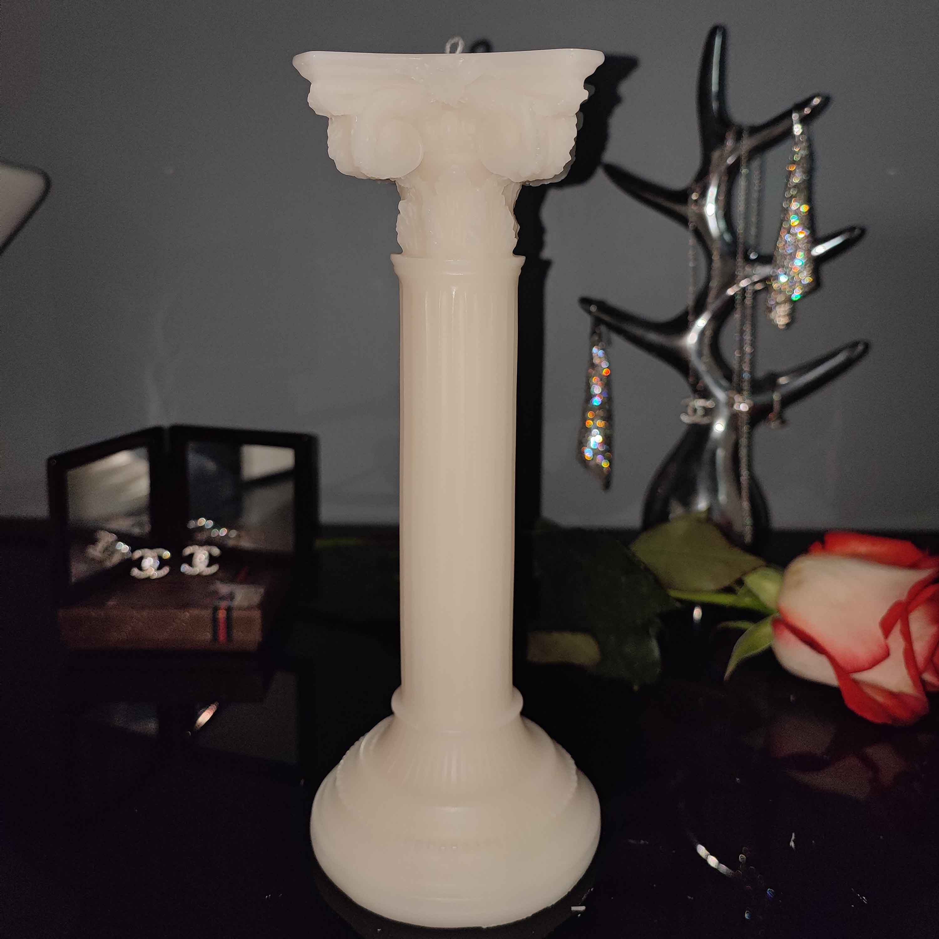 Roman Column Handmade Soy Wax Candle #2