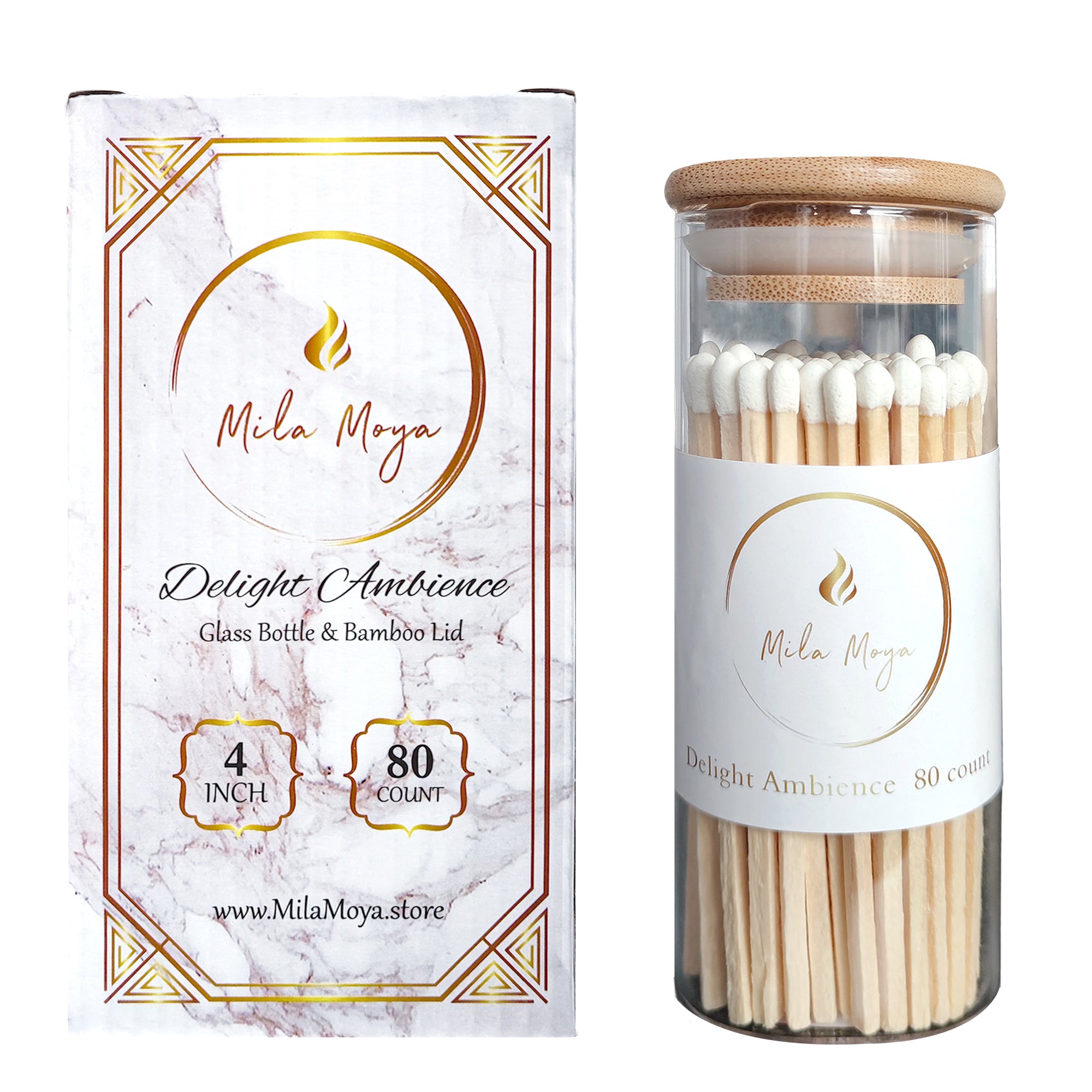 Multicolor Rainbow Blend Decorative Matches 120 Small Premium Wooden  Matches Artisan Matches for Candles Safety Matches for Lighting Candles  with