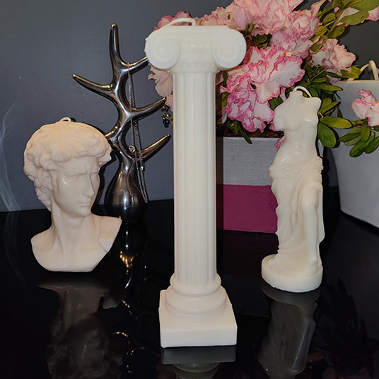 Roman Column Handmade Soy Wax Candle